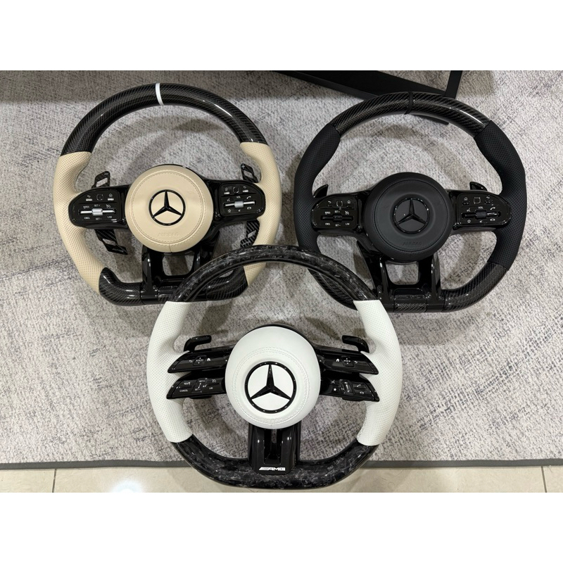 全牛皮賓士方向盤 BA-089