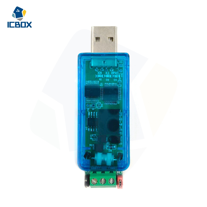 【ICBOX】USB轉CAN轉換器 CAN轉USB 隔離型 相容周立功 CAN test USBCAN虛擬串口/A571 | 蝦皮購物