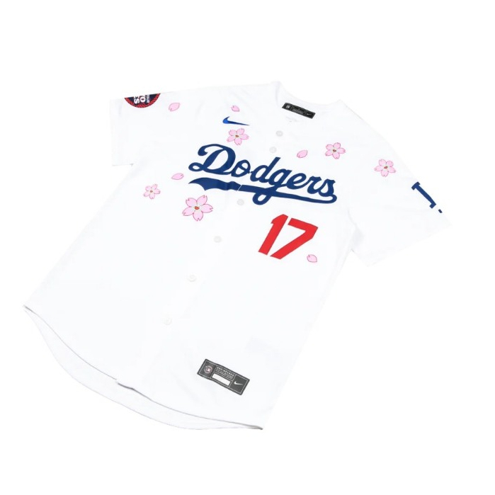 T_T) COMPLEX MLB 大聯盟大谷翔平村上隆小花聯名款英文名字球衣 T_T) COMPLEX MLB 大聯盟大谷翔平村上隆小花聯名款英文名字球衣