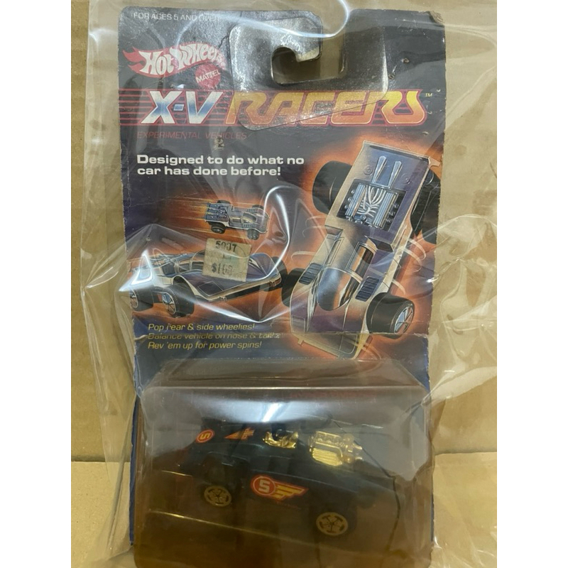 [店小二]現貨 正版 絕版 風火輪 早期小汽車 hot wheels X-V racers 藍色 賽車 | 蝦皮購物
