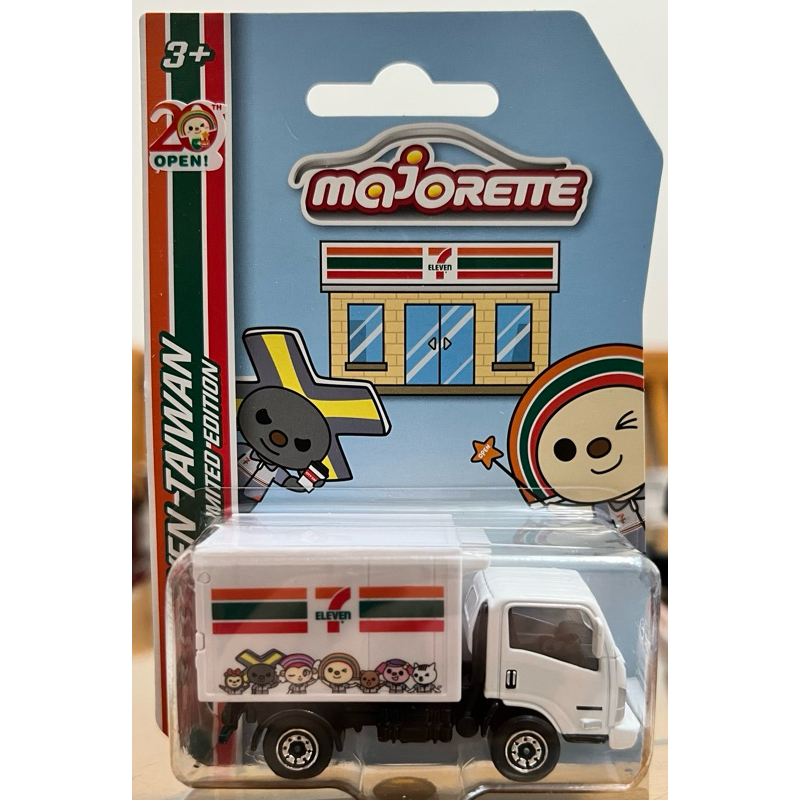 とっておきし新春福袋 全新正版7-ELEVEN OPEN!20週年美捷輪限定車7-11物流車MAJORETTE ミニカー