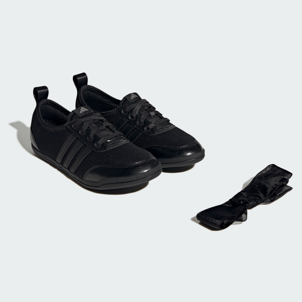 南🔥2025 4月 ADIDAS DIONA BALLET娃娃鞋 芭蕾舞鞋 休閒鞋 運動休閒 女款 黑色 JR7318 | 蝦皮購物