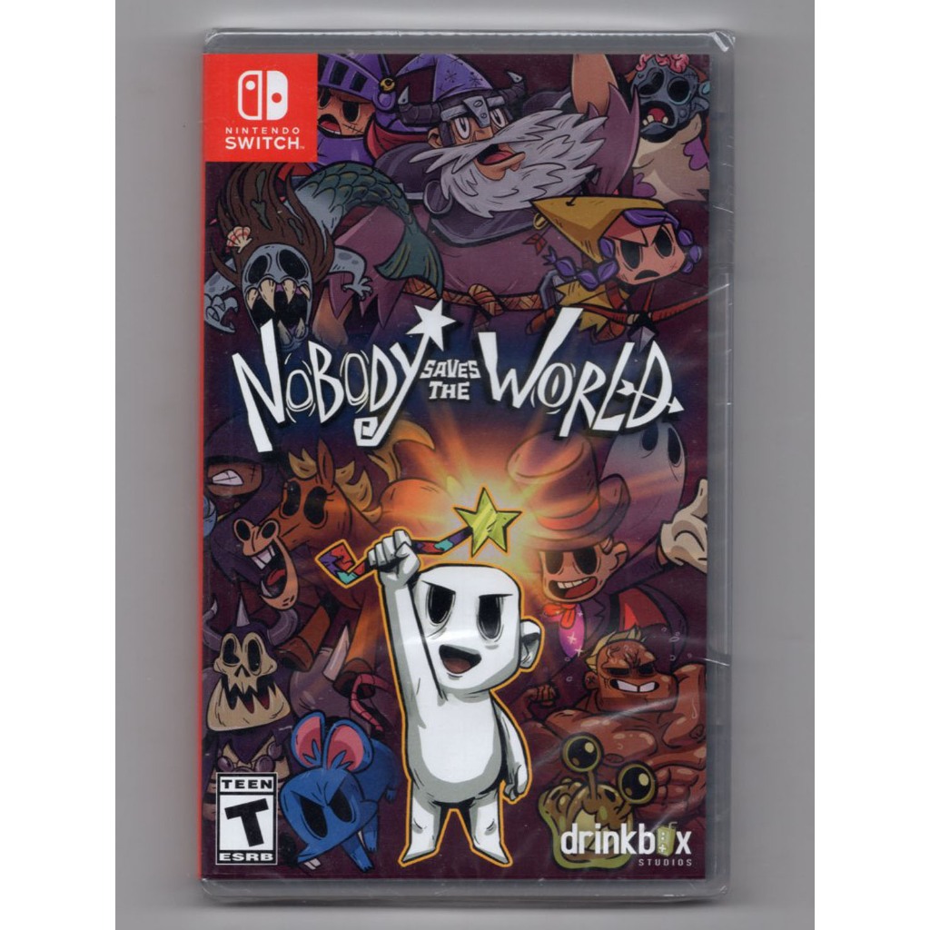 全新 NS Switch Nobody Saves the World 小人物救世界 中文版 美版 | 蝦皮購物