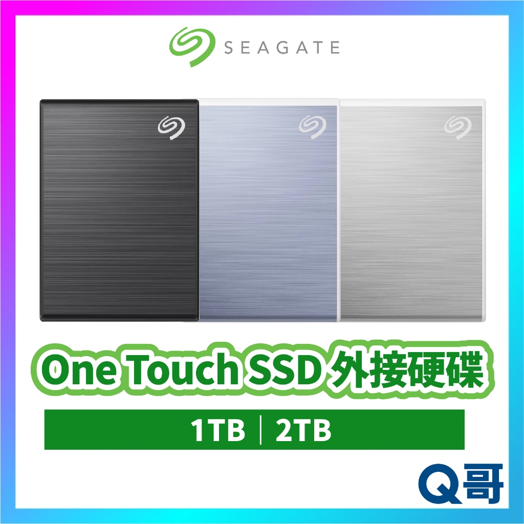 Seagate 希捷 One Touch SSD 外接硬碟 2.5吋 行動硬碟 輕薄 硬碟 1TB 2TB SG004 | 蝦皮購物