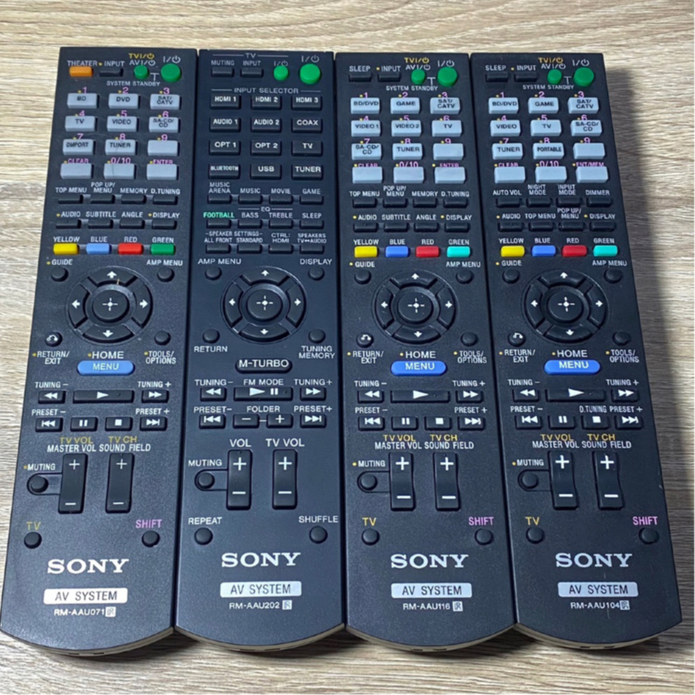 『現貨』SONY 劇院 音響 AV 環繞 擴大機 遙控器 STR-DH720 STR-DN840 HT-CT350 | 蝦皮購物