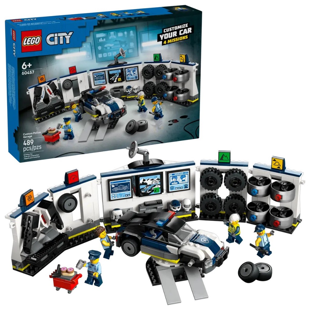 【夢想站】樂高 LEGO 60457 City-客製化警車車庫 城市系列 樂高正版 | 蝦皮購物