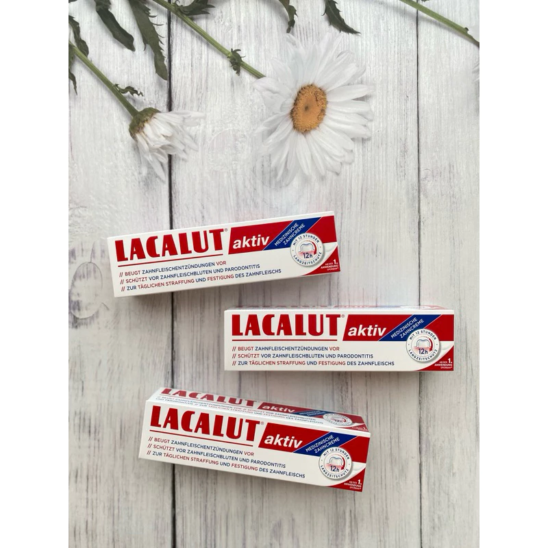 【優本庫】 ---德國 LACALUT 強化牙齦牙膏100 ml  條 牙醫師