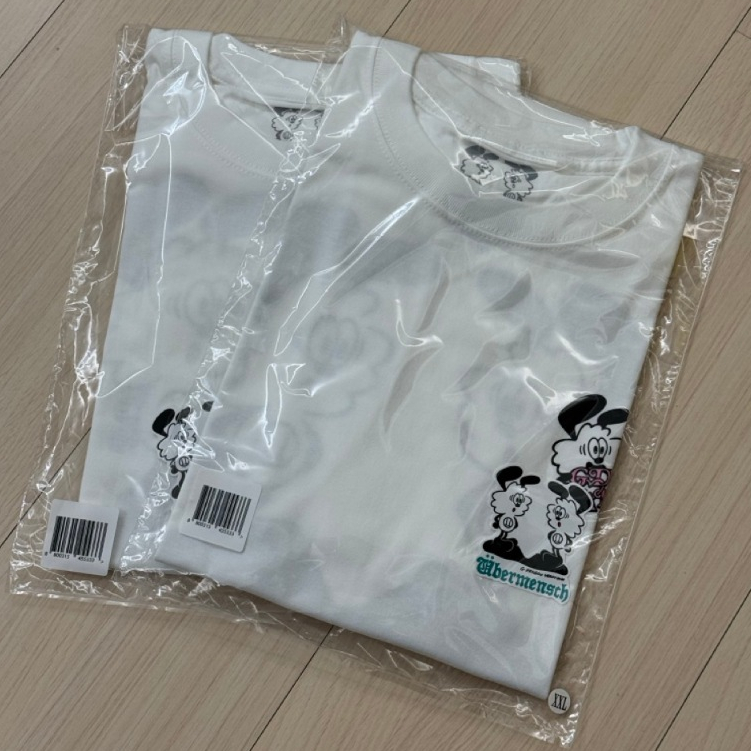 VERDY x ÜBERMENSCH Tシャツ L ホワイト 大阪限定 ジヨン（大阪