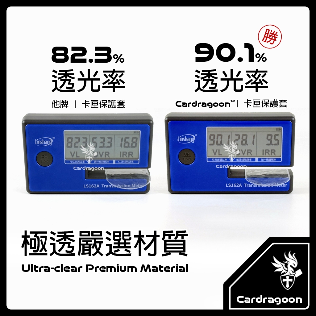 Cardragoon MEZASTAR卡套評價：值得買嗎？透明度、貼合度與收納相容一次看 (6/11)