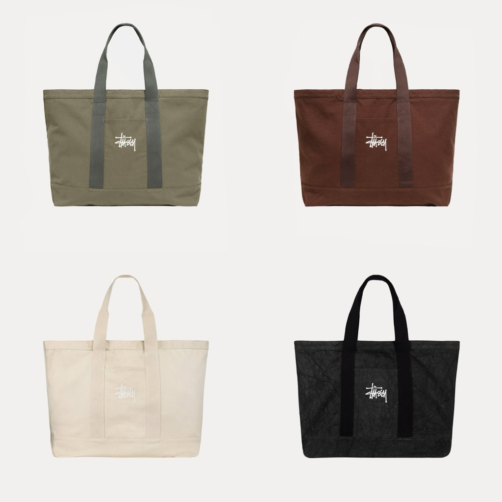 Stussy トートバッグ　Needle Punch XL Tote Bag Stussy Needle Punch XL Tote Bag 