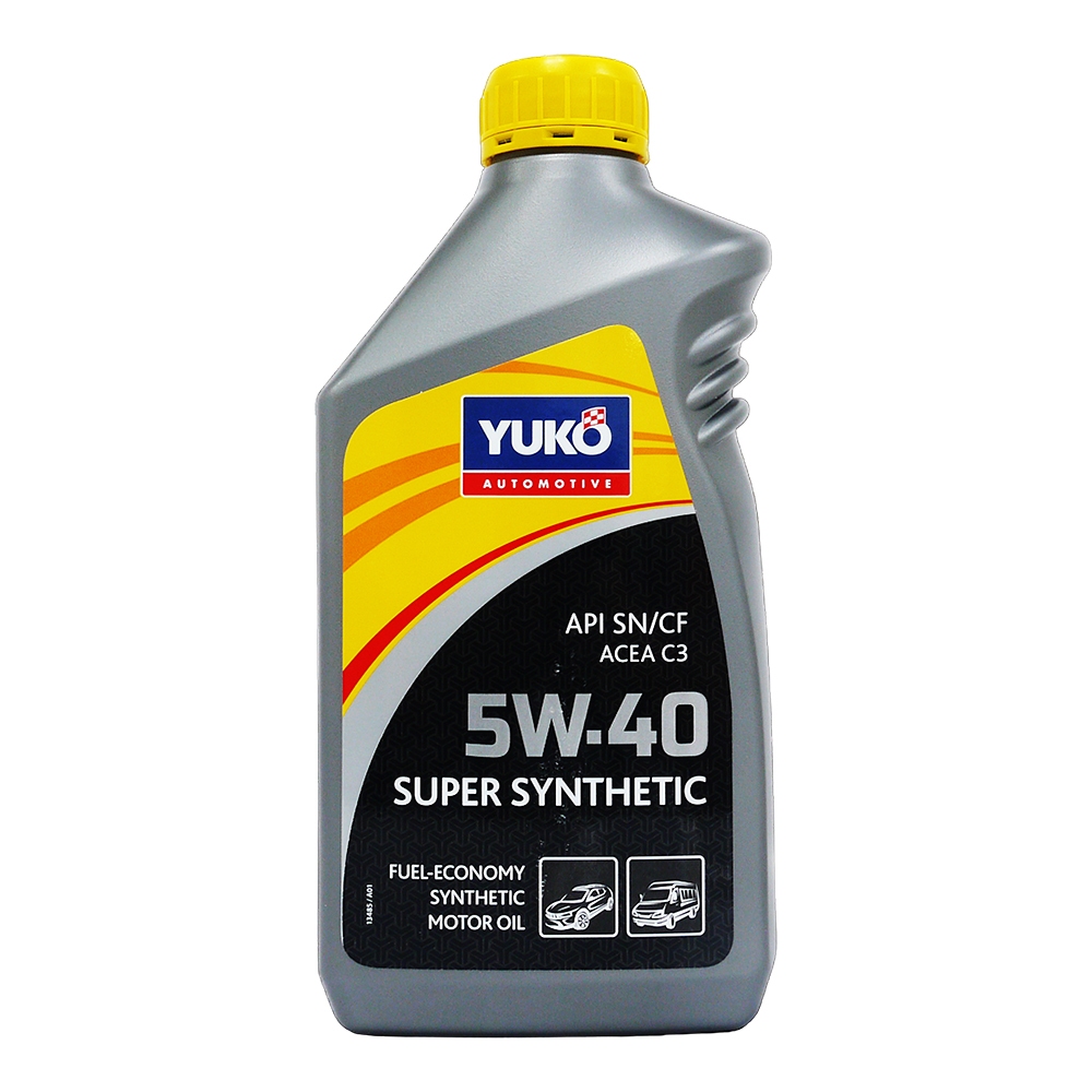 YUKO 油酷 SUPER SYNTHETIC 5W40 C3 高性能全合成機油 汽柴油 台灣總代理公司貨【油購站】 | 蝦皮購物