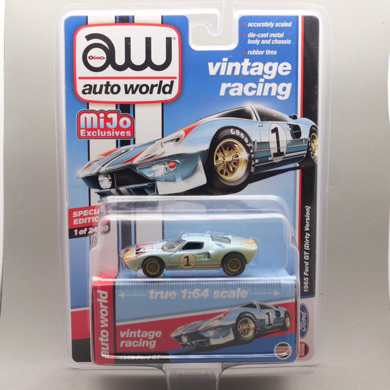 1/64 AW Autoworld Ford GT Dirty Version 髒污版 賽道狂人 | 蝦皮購物