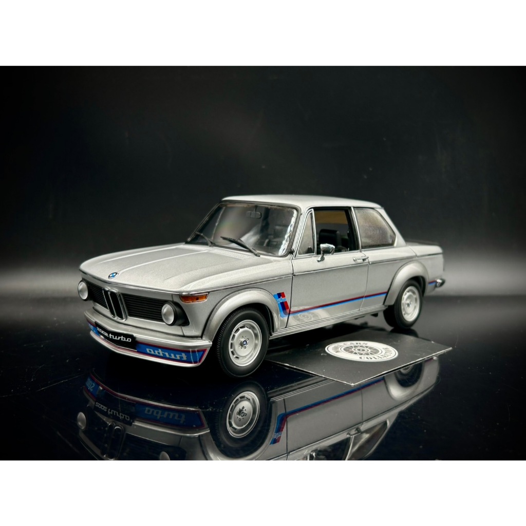 【收藏模人】Autoart BMW 2002 Turbo 1973 銀色 1:18 1/18 無盒 50501 | 蝦皮購物