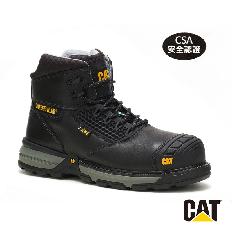 【CAT】男 EXCAVATOR SUPERLITE 全方位安全工裝鞋 - 725297 - 黑色( us10.5) | 蝦皮購物