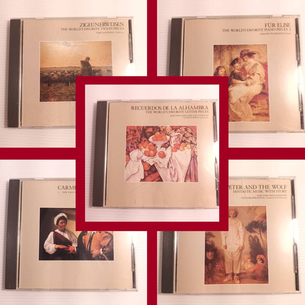 CD 古典音樂各種藝術家 CBS/Sony 401 - 500 Various Classical Music CDS | 蝦皮購物