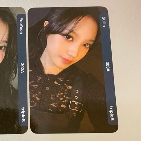 tripleS Sullin タレントカード 352A tripleS ∞! 1st EPよりリード曲