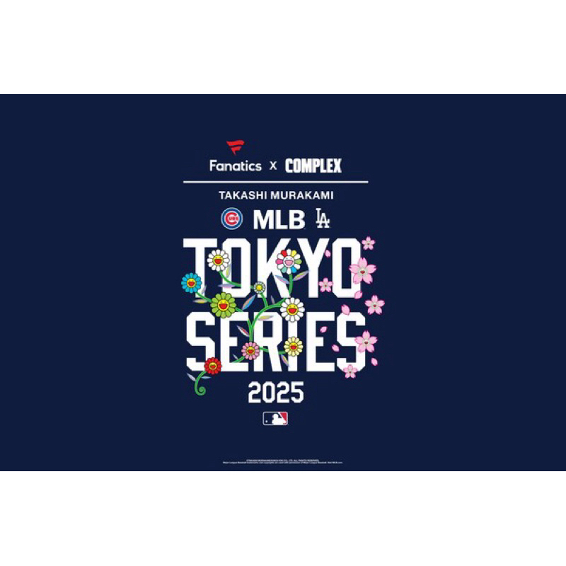 MLB】NIKE TOKYO SERIES 東京開幕戰村上隆聯名球衣短袖限量主場