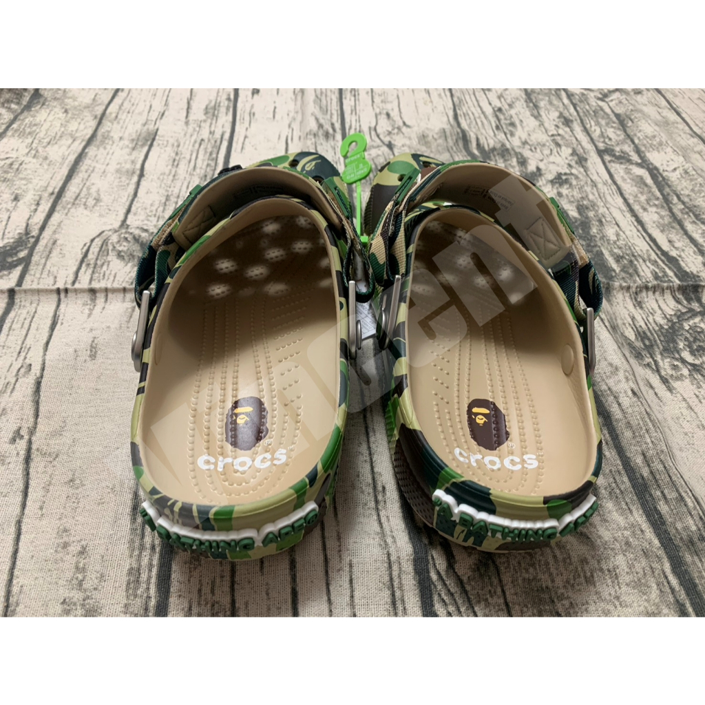 大人價格$8,888~$15,980預購全新BAPE® X CROCS - CLOG ABC CAMO 大人價格$8,888~$15,980預購全新BAPE® X CROCS - CLOG ABC CAMO