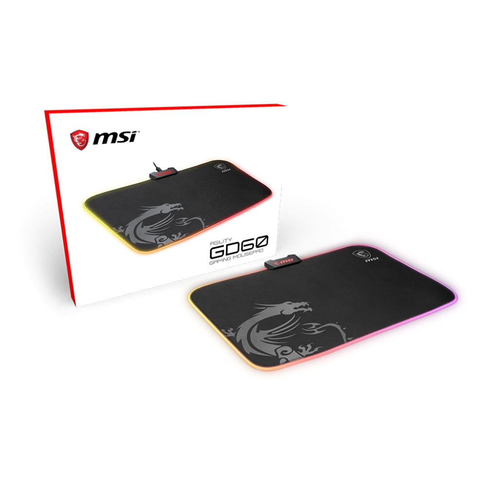 【MSI 微星】AGILITY GD60 電競滑鼠墊｜防滑設計｜極致滑行體驗 | 蝦皮購物