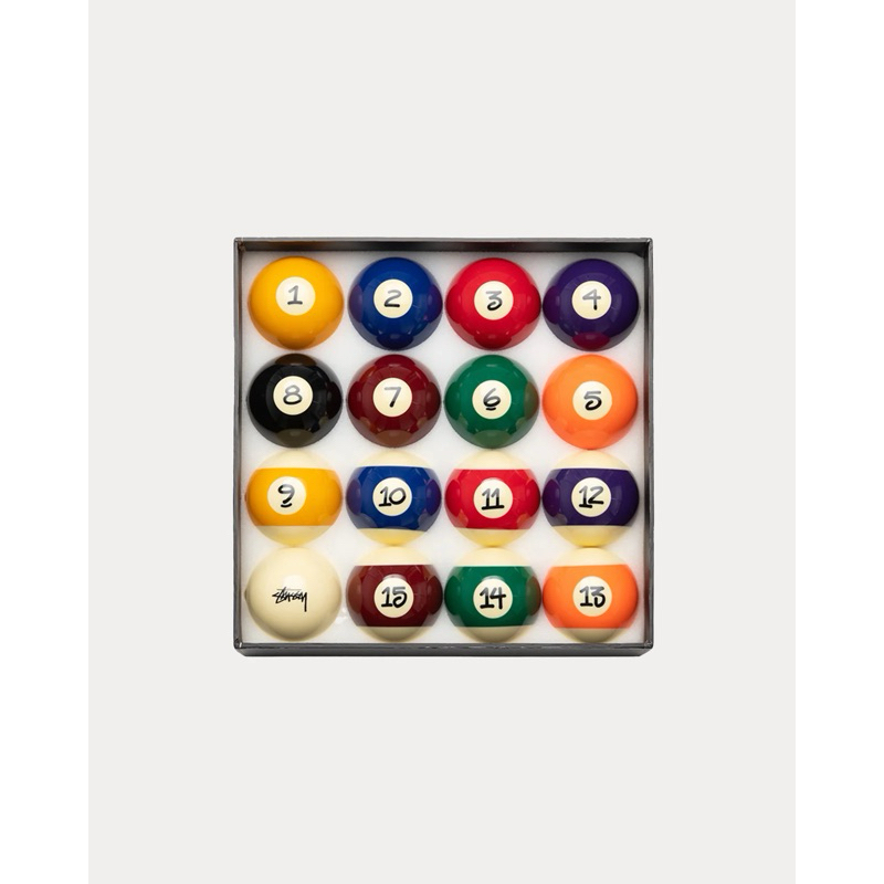 最安値　Stussy STUSSY BILLIARD BALLS Stüssy Billiard Balls Set Release | Hypebeast