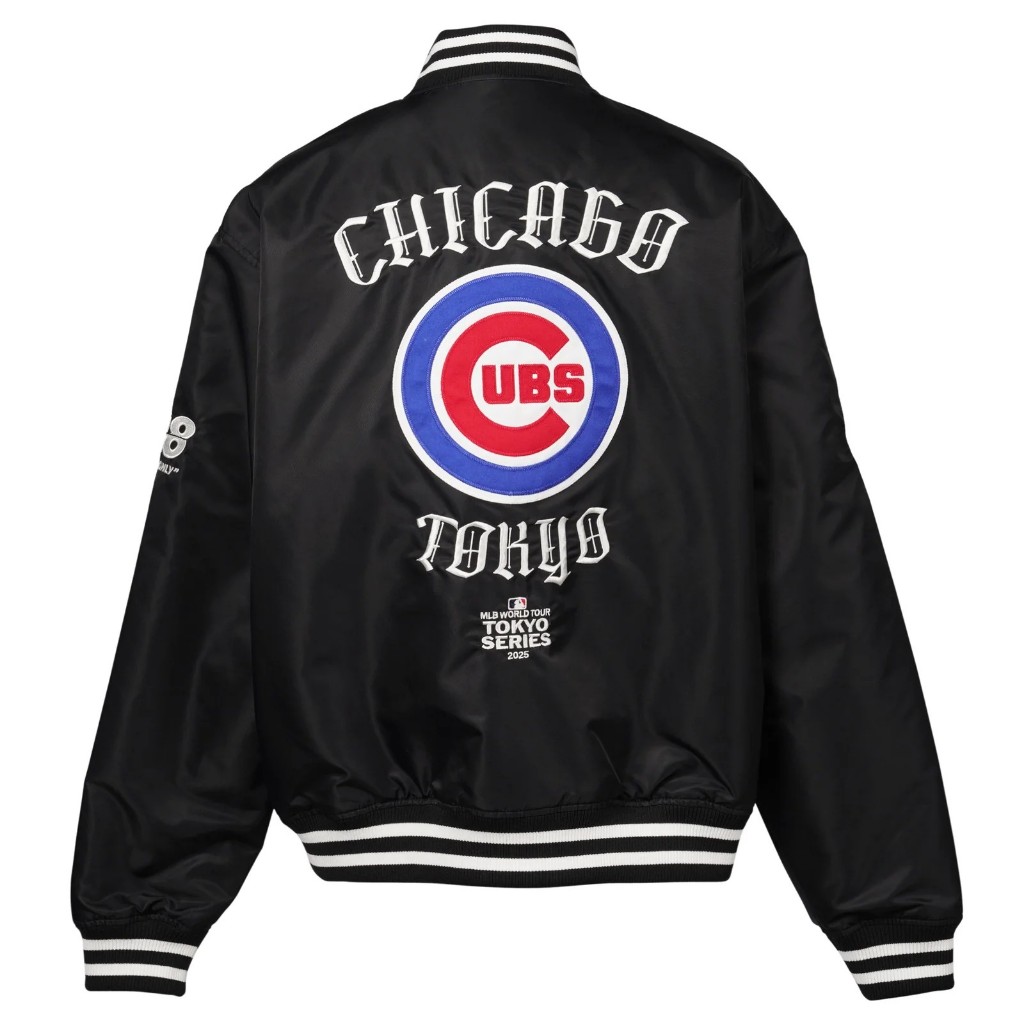 狼嚴選】現貨GR8 x MLB TOKYO SERIES VARSITY JKT CHICUB WTTS