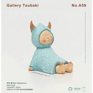 【新品未開封】中村萌 ソフビ COZY - blue 限定300体 中村萌 ソフビ「COZY - blue」抽選販売開始！！】 ギャラリー椿