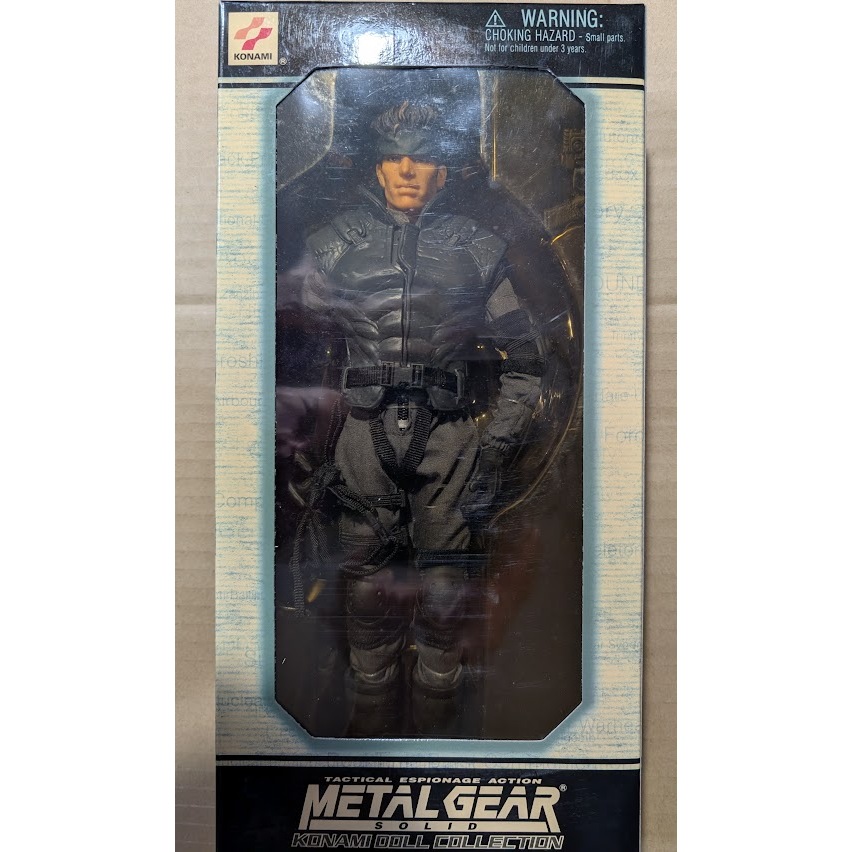 KONAMI METAL GEAR 特攻神諜 潛龍諜影 SOLID AND LIQUID SNAKE MERYL | 蝦皮購物