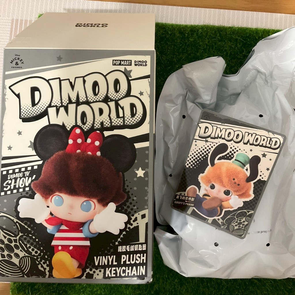 [盒玩便宜出清] DIMOO WORLD 迪士尼 高飛 搪膠毛絨鑰匙圈盲盒 糖膠 掛件 泡泡瑪特 確認款 現貨 全新 | 蝦皮購物