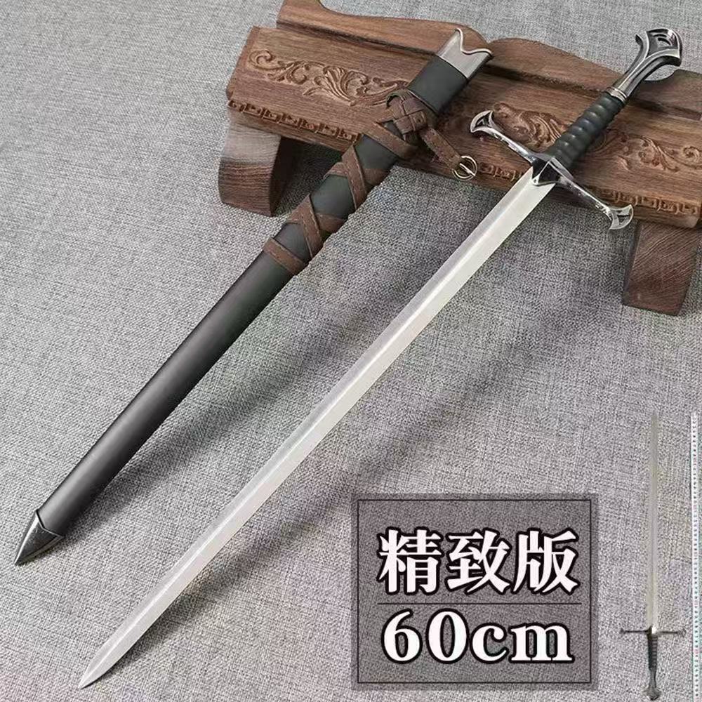 金屬不鏽鋼 全新納西爾聖劍 歐式西洋劍 指揮劍 長劍 硬劍 收藏擺件裝飾劍 歐洲劍 西洋劍 騎士劍 影視刀劍 金屬未開刃 | 蝦皮購物