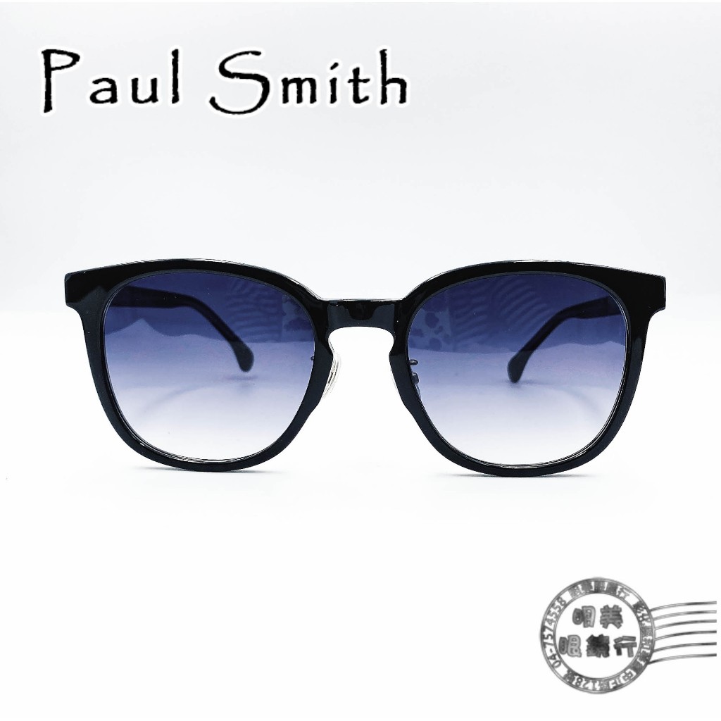 PAUL SMITH/ PS24616SLBK 001 /經典圓形膠框/偏光太陽眼鏡/義大利製