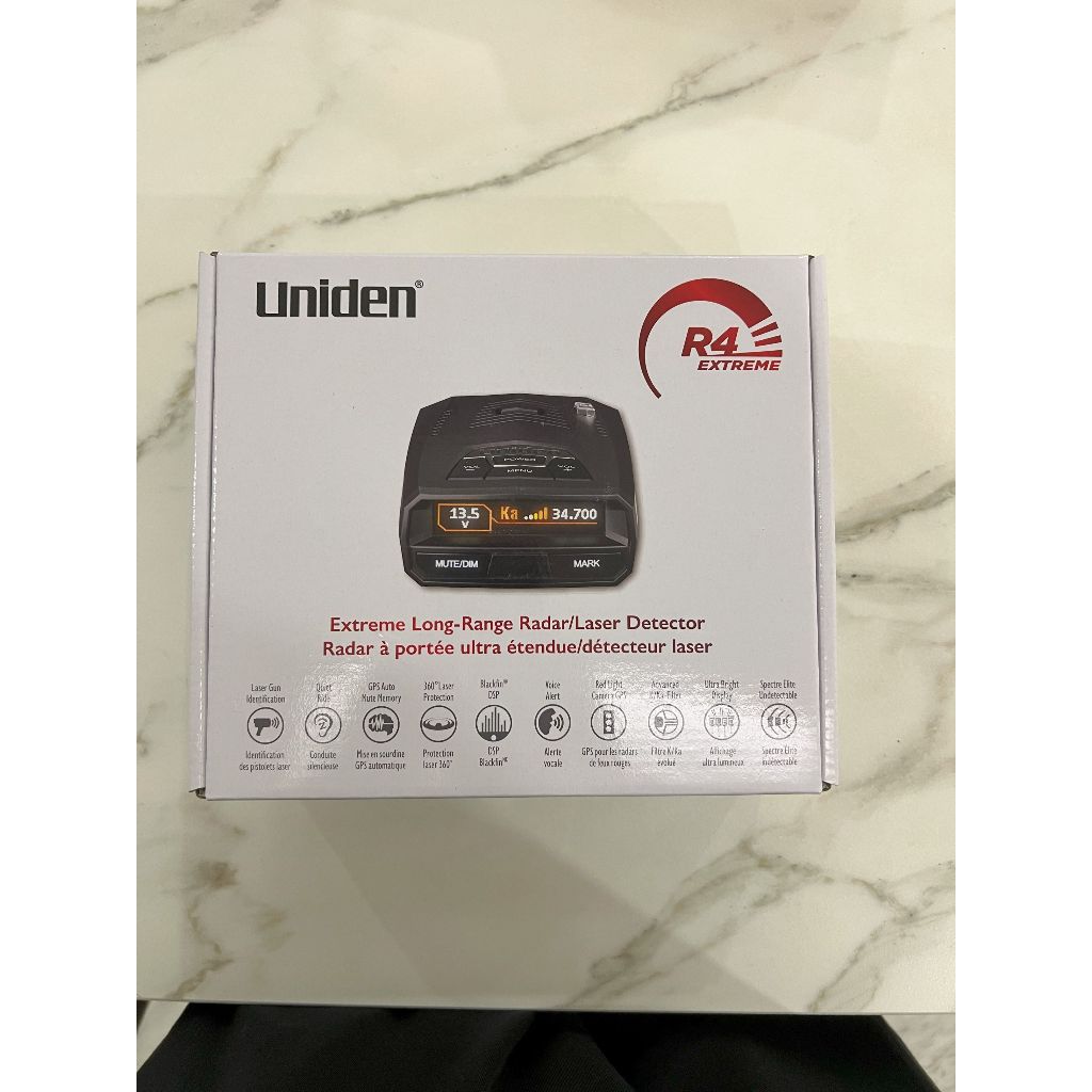 [現貨在台] 友利電R4W Uniden R4W 雷達測速器 | 蝦皮購物