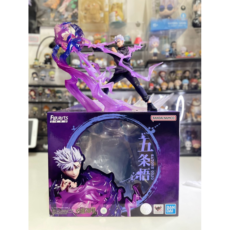 BANDAI 萬代 代理 Figuarts ZERO フィギュアーツZERO 咒術迴戰 五條悟 虛式 茈 含盒 拆擺品 | 蝦皮購物