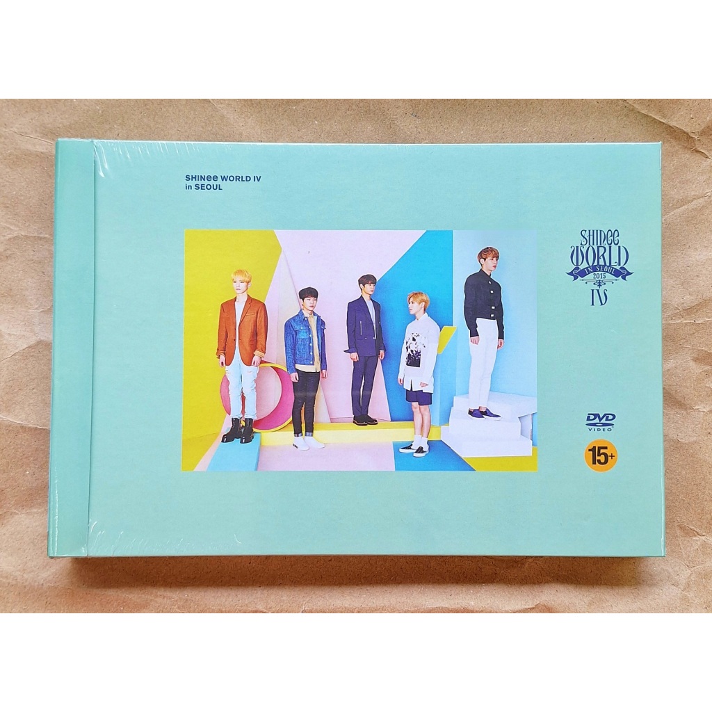 SHINee - SHINee World Ⅳ in SEOUL DVD 台湾盤 SHINee - SHINee World Ⅳ in SEOUL DVD 台湾盤