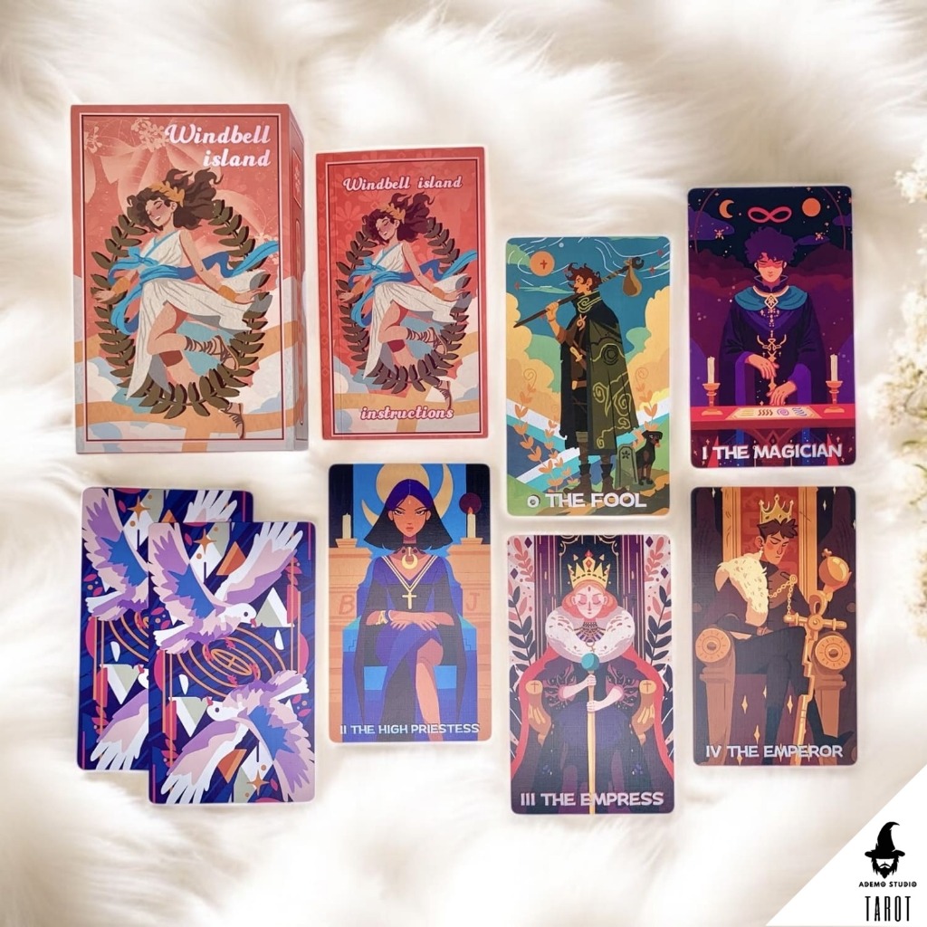 塔罗牌典藏 現貨】典藏版遠方季風羅塔牌Monsoon Tarot 78張標準韋特體系
