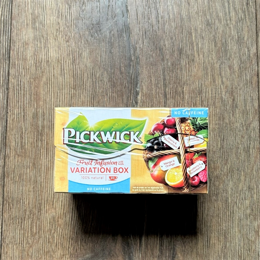 荷蘭製 Pickwick Tea Fruit Fusion Variatie box 果粒茶大集合 無咖啡因 新品 | 蝦皮購物