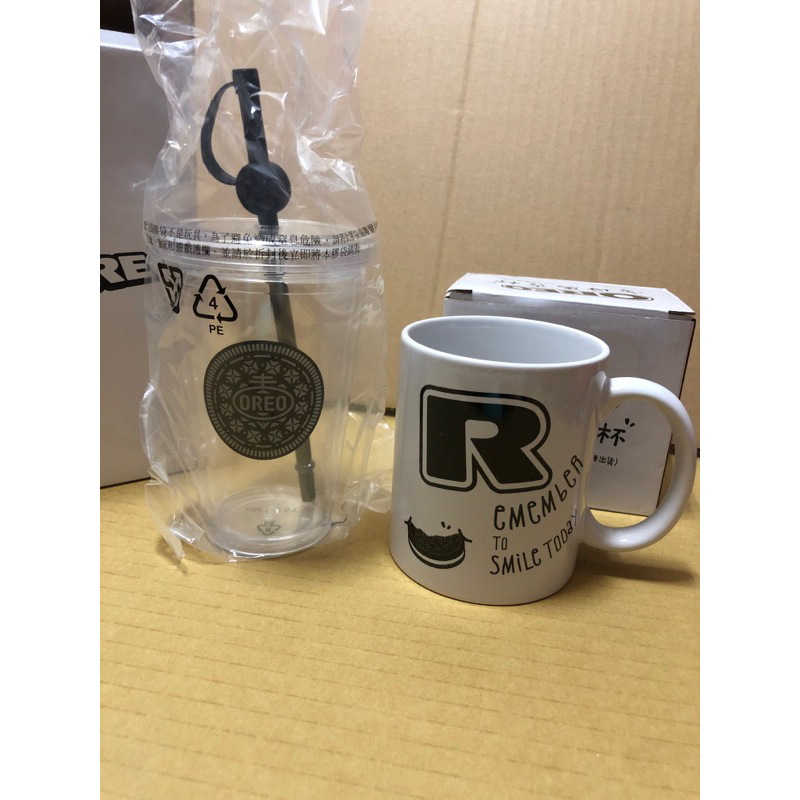 OREO 隨手杯 隨行杯 330ml.字母馬克杯 | 蝦皮購物