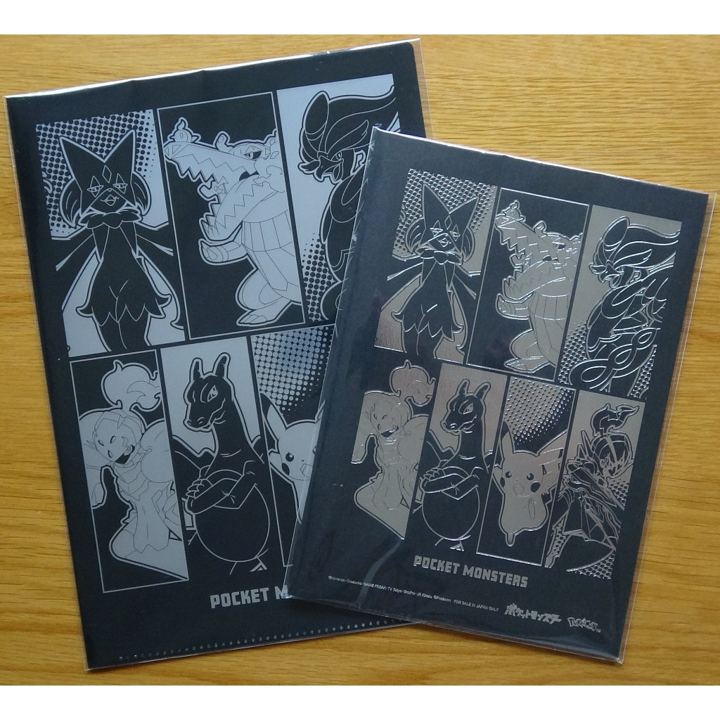 Pokémon Notebook & Clear File Folder Set | 蝦皮購物