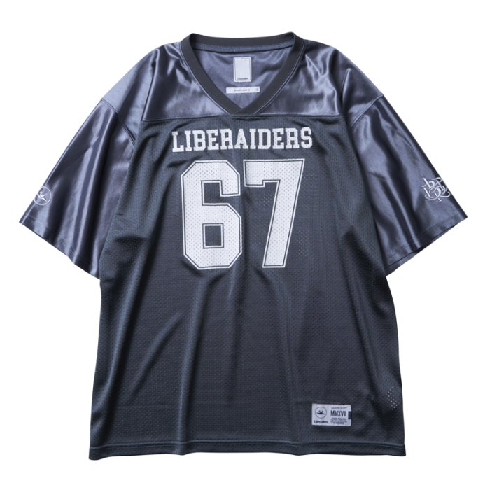 undergarden}-LIBERAIDERS 25S/S LIBERAIDERS FOOTBALL TEE
