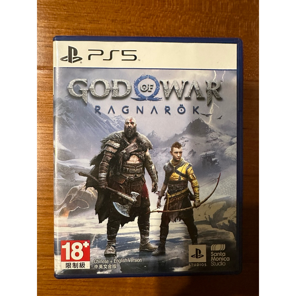 二手 PS5 戰神 諸神黃昏 戰神5 繁體中文 狀態良好 GOD OF WAR RAGNAROK V 5 | 蝦皮購物