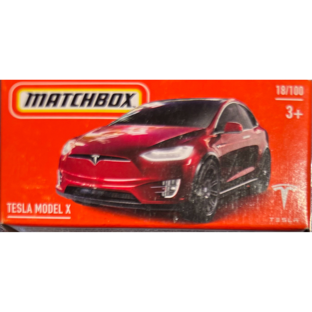 Matchbox 火柴盒 TESLA MODEL X 紅 | 蝦皮購物