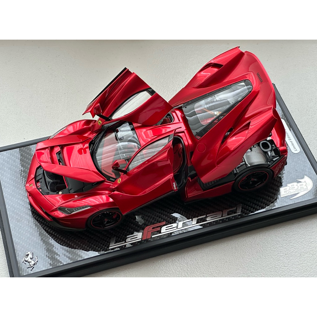 BBR Ferrari LaFerrari 1/18 Lewis Hamilton - Spéciale - Avec Vitrine