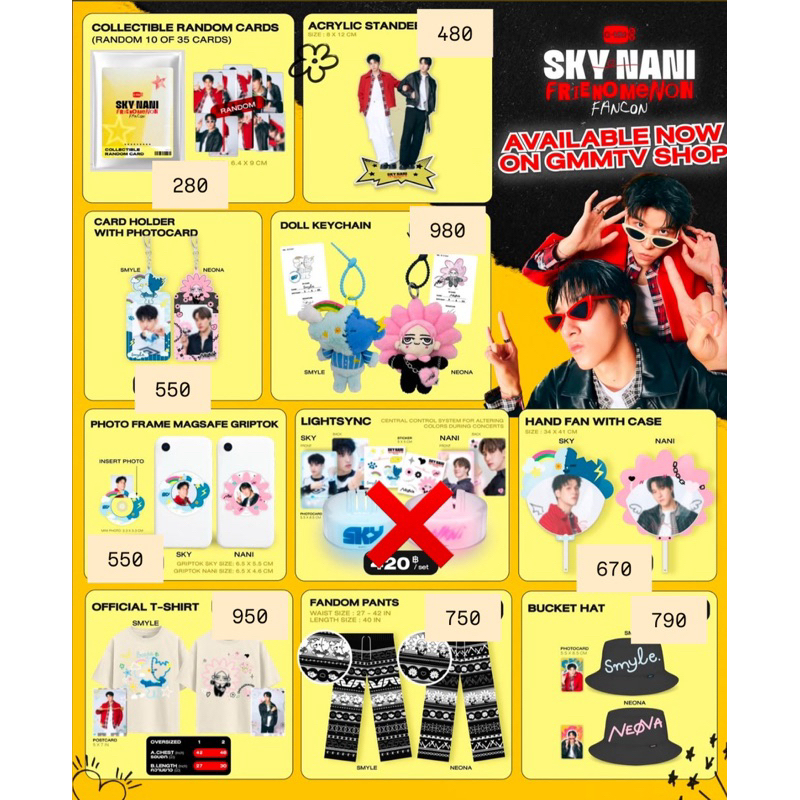 泰國🇹🇭代購）GMMTV SKYNANI FREINOMENON 娃娃立牌小卡卡套| 蝦皮購物