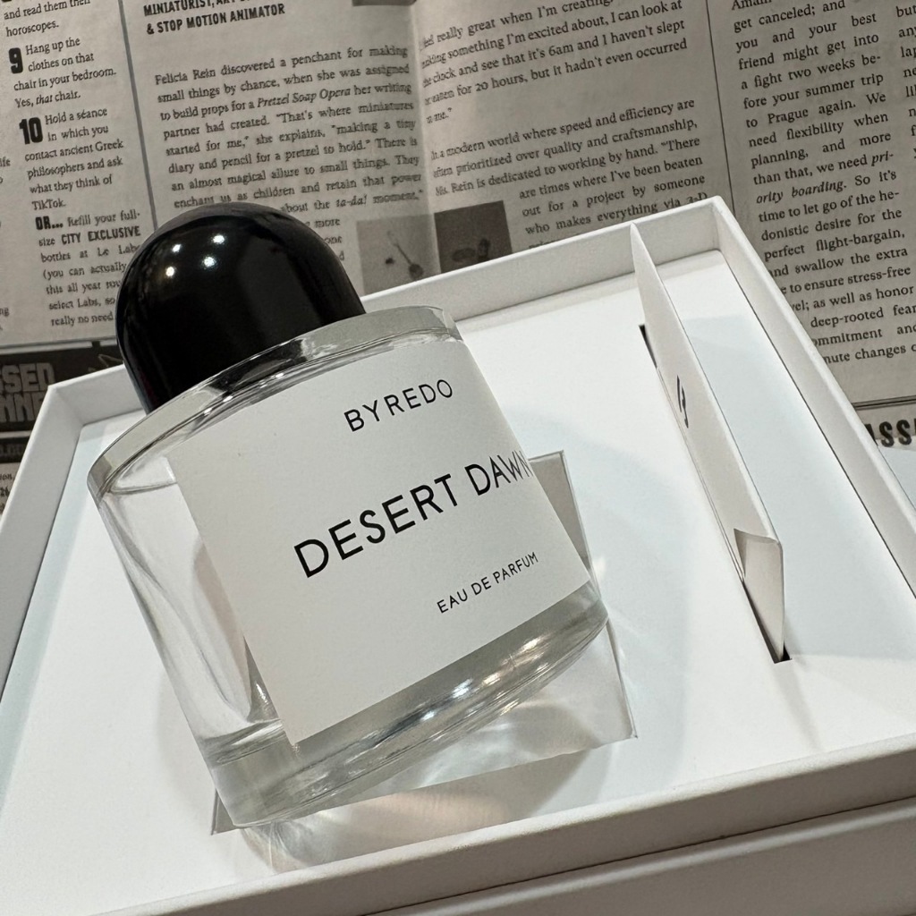 BYREDO 香水瓶空瓶拍攝道具居家擺設DECO 無人之境無人區玫瑰返樸歸真