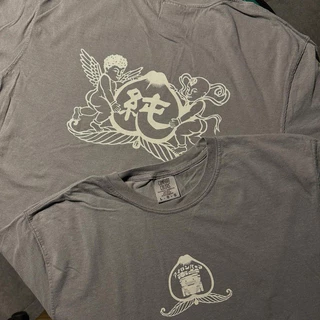 香蘭男子電棒燙　Tシャツ　白　L     ショッピングバッグとステッカー1枚付き A18661_0QIAM_100_F.jpg