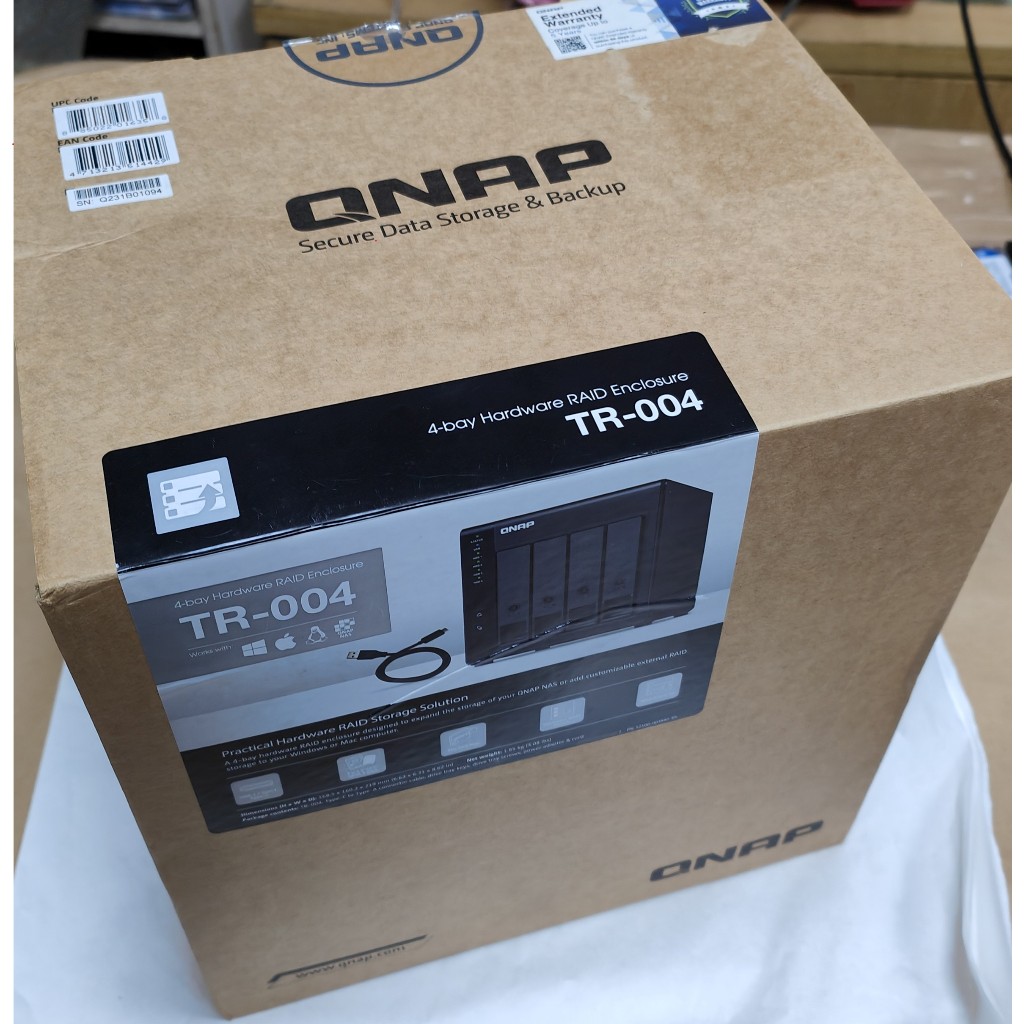 QNAP 威聯通 TR-004 4Bay RAID磁碟陣列硬碟外接盒 DAS TR004 | 蝦皮購物