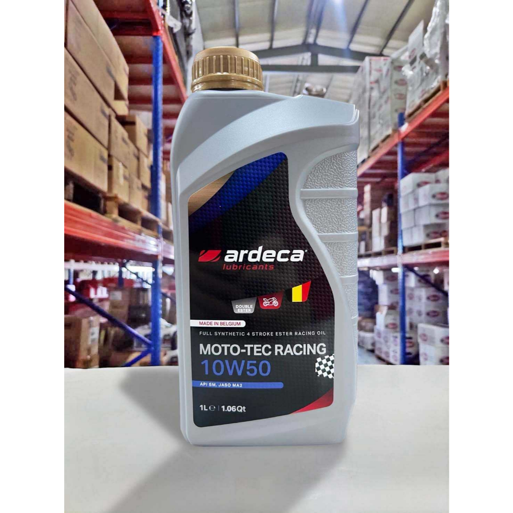 『油工廠』ARDECA MOTO-TEC RACING 4T 10w50 全合成雙酯類 機車用機油 MA2 1L | 蝦皮購物