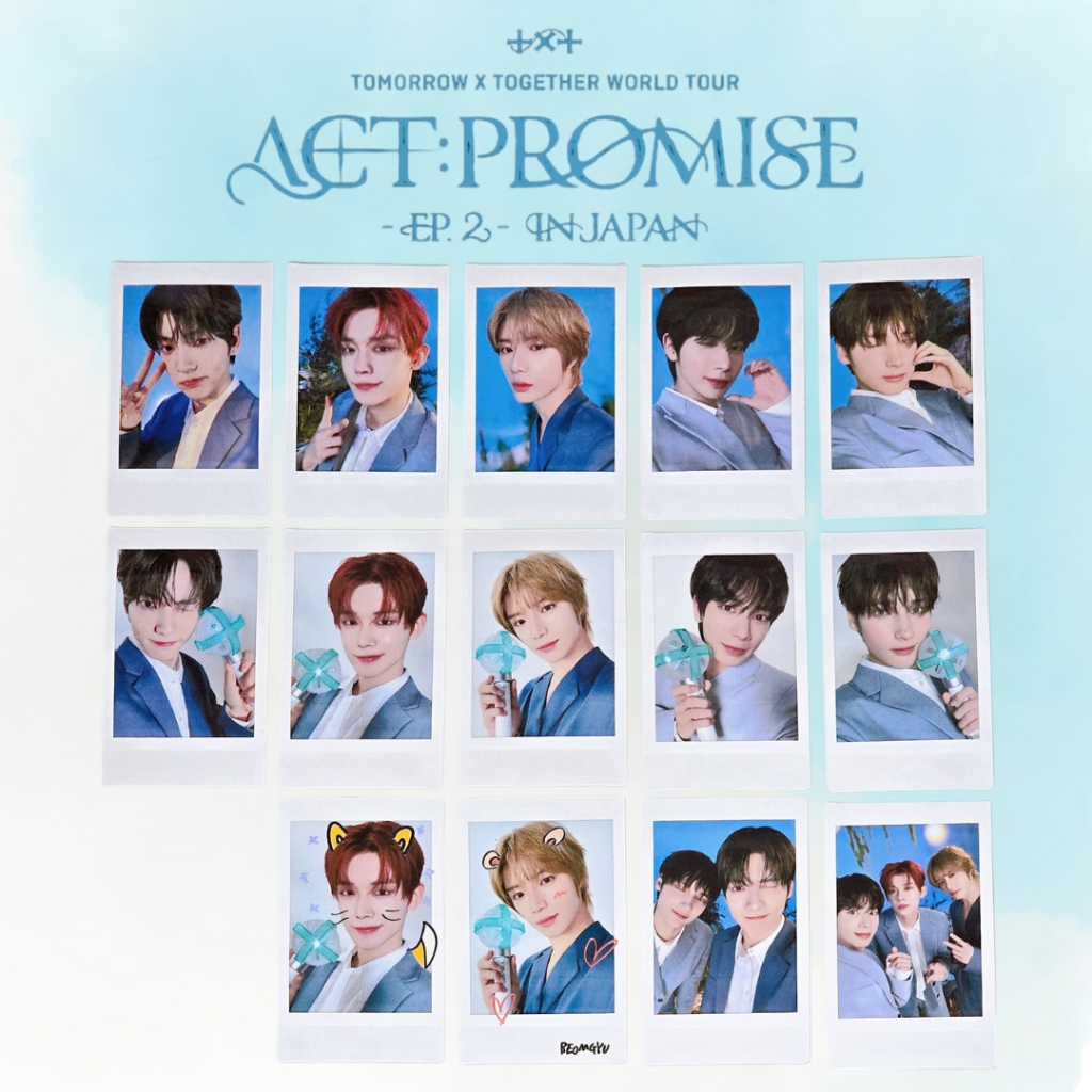 現貨🧸TXT[ACT : PROMISE EP.2 JAPAN] INSTANT PHOTO CARD 日巡
