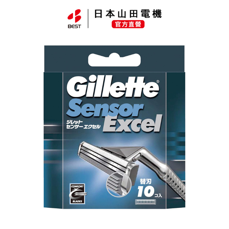 【日本直送】吉列 Sensor Excel 剃須刀片男士手動安全剃須刀鬍鬚剃須刀片鋒利替換頭 | 蝦皮購物