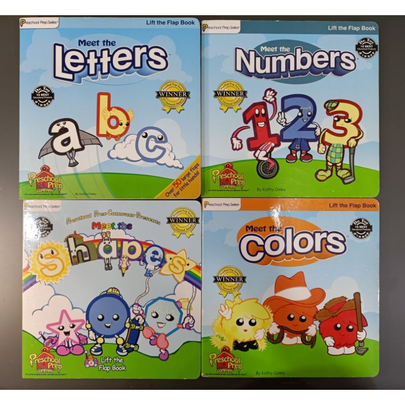 Preschool Prep Series:Meet the letters,shapes,colors,numbers | 蝦皮購物