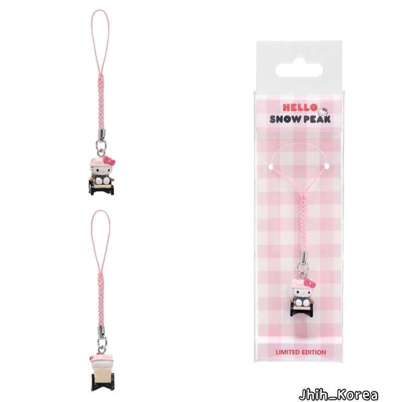 📌 現貨+預購韓國代購snow peak x HELLO KITTY 三麗鷗Kitty 娃娃